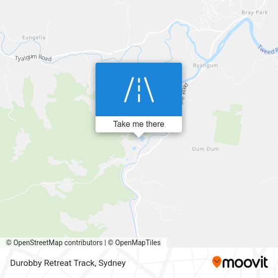 Durobby Retreat Track map
