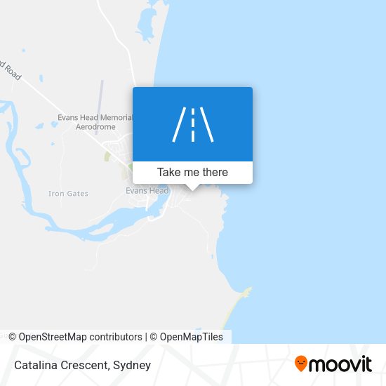 Catalina Crescent map