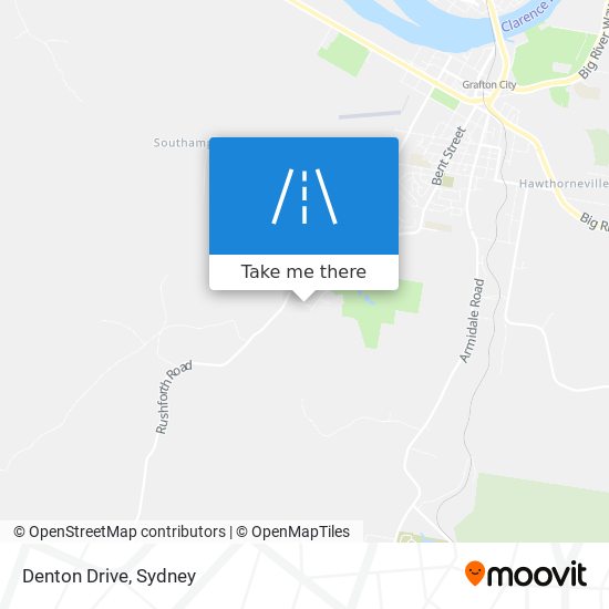 Denton Drive map