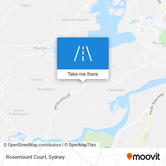 Rosemount Court map