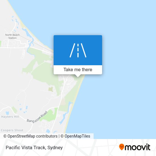 Pacific Vista Track map
