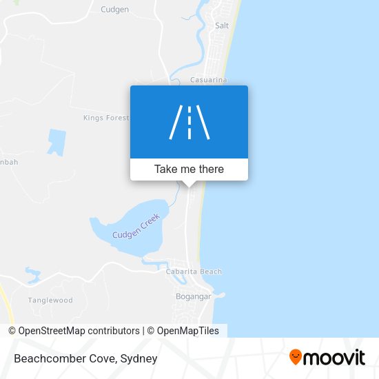 Beachcomber Cove map