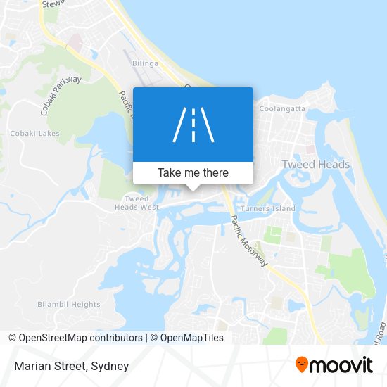 Marian Street map