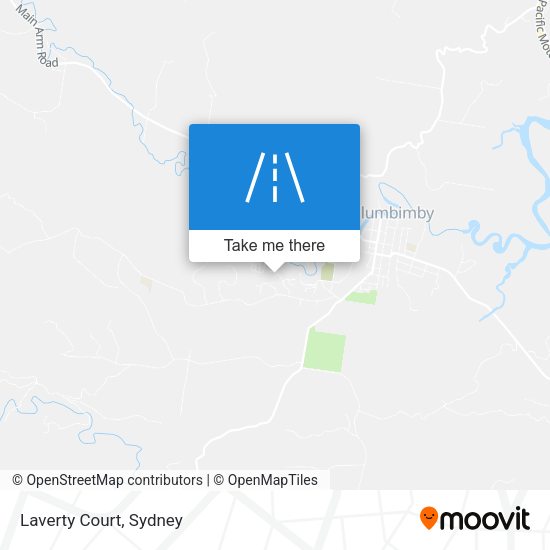 Laverty Court map