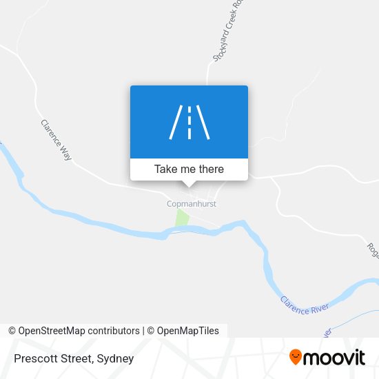 Prescott Street map