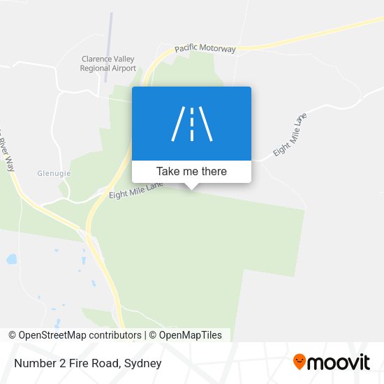 Number 2 Fire Road map