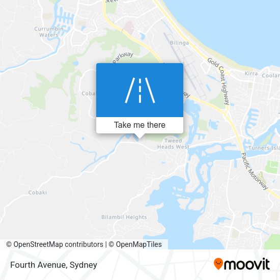Fourth Avenue map