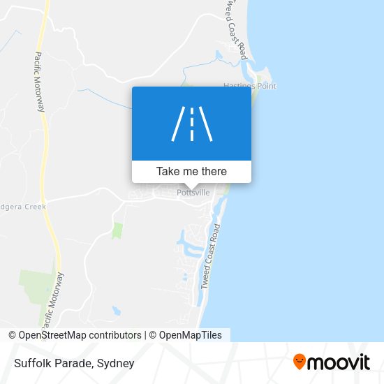 Suffolk Parade map