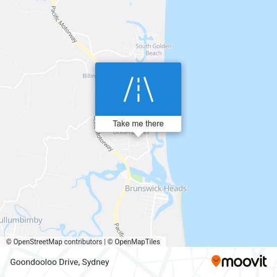 Goondooloo Drive map