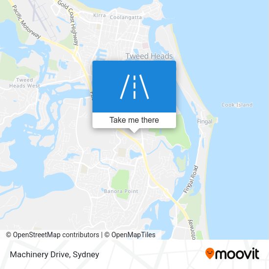 Machinery Drive map