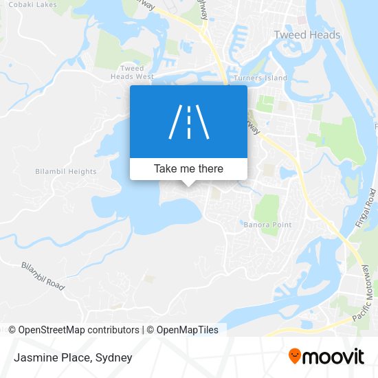 Jasmine Place map