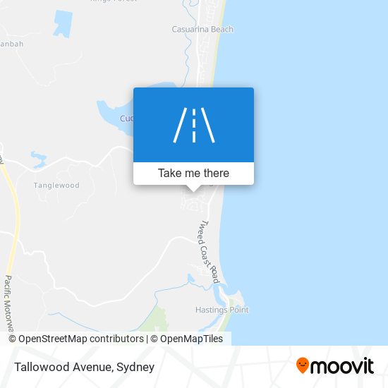 Mapa Tallowood Avenue