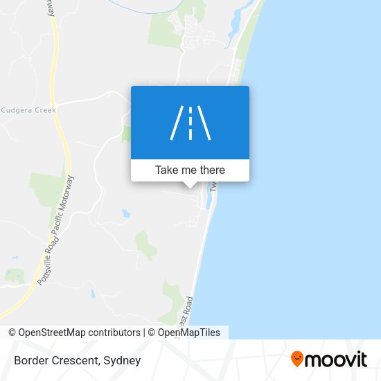Border Crescent map