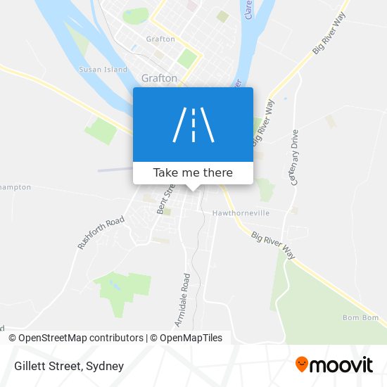 Gillett Street map