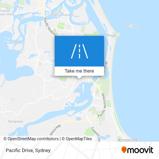 Pacific Drive map