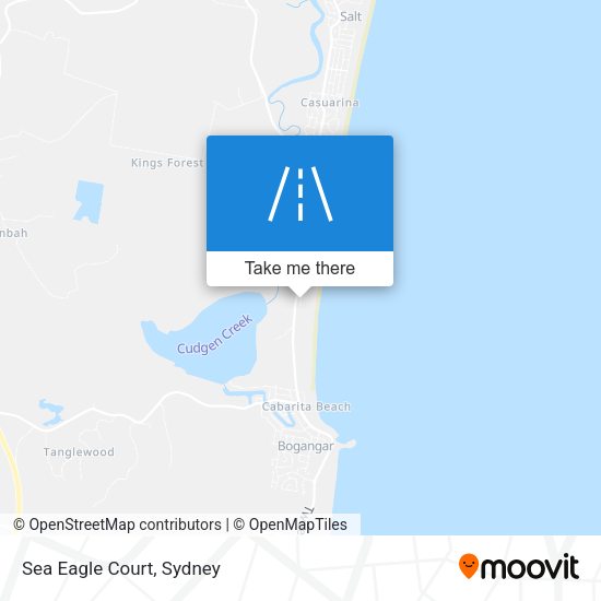 Sea Eagle Court map