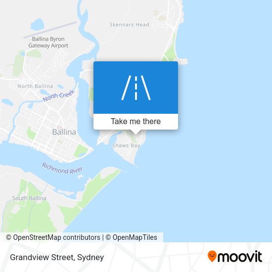 Grandview Street map