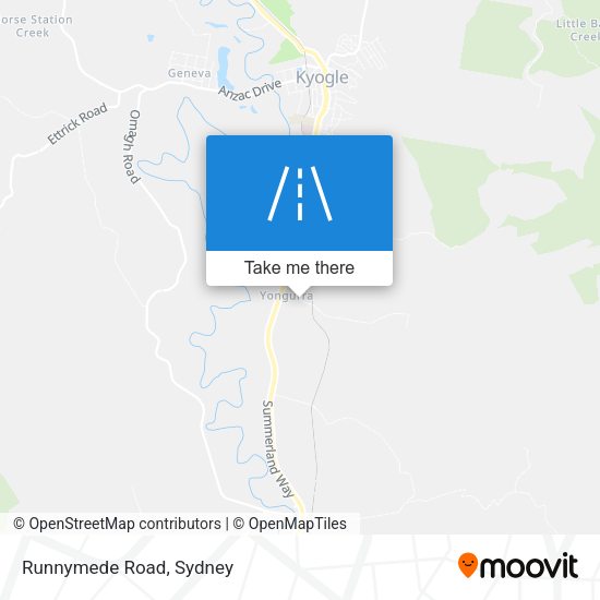 Runnymede Road map