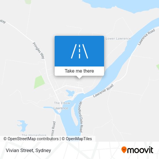 Vivian Street map