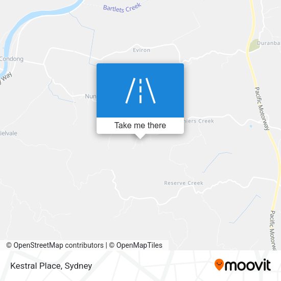 Kestral Place map