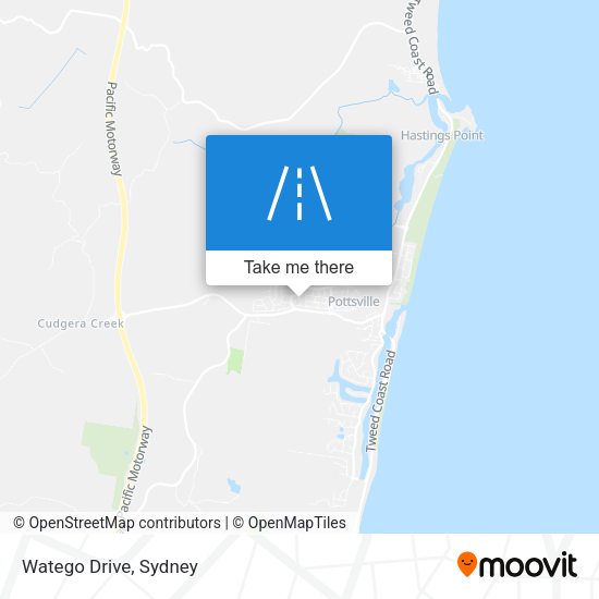 Watego Drive map