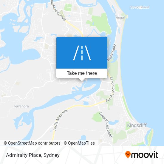 Admiralty Place map
