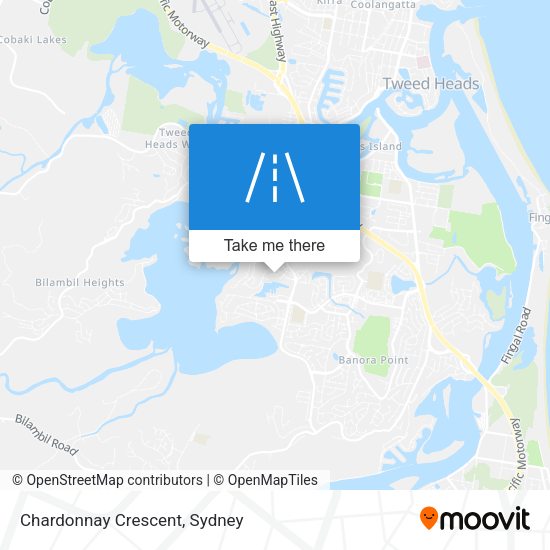 Chardonnay Crescent map