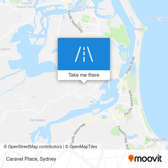 Caravel Place map