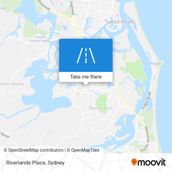 Riverlands Place map