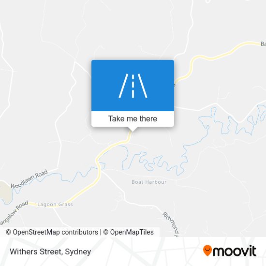 Withers Street map