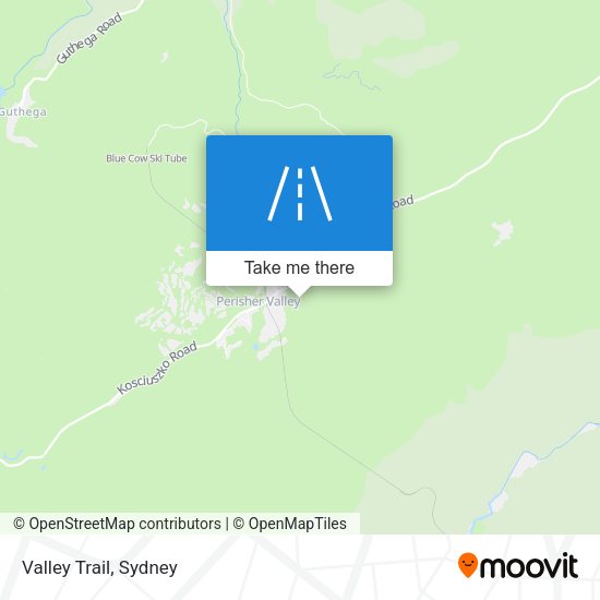 Valley Trail map