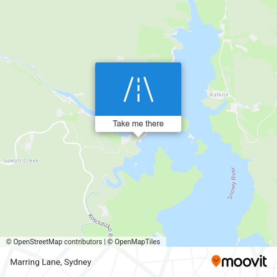 Marring Lane map