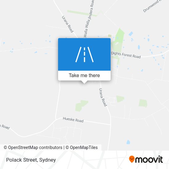 Polack Street map