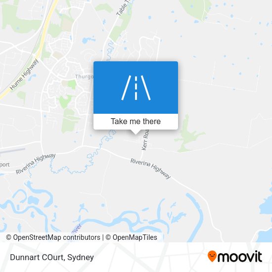 Dunnart COurt map