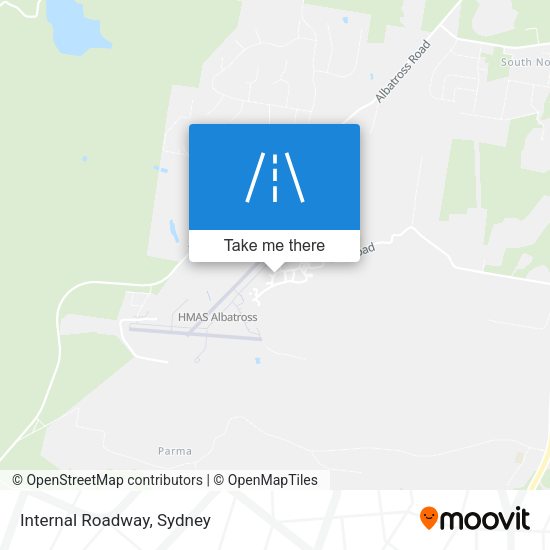 Internal Roadway map
