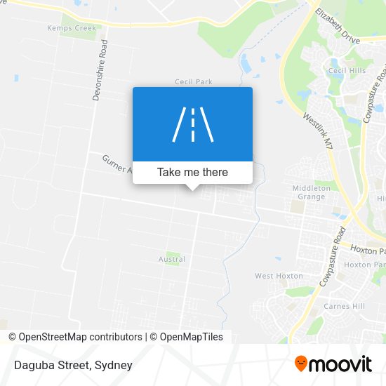 Daguba Street map