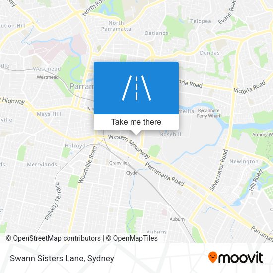 Swann Sisters Lane map
