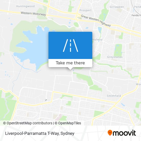 Liverpool-Parramatta T-Way map