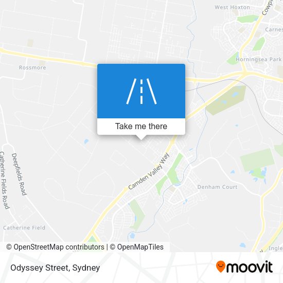Odyssey Street map