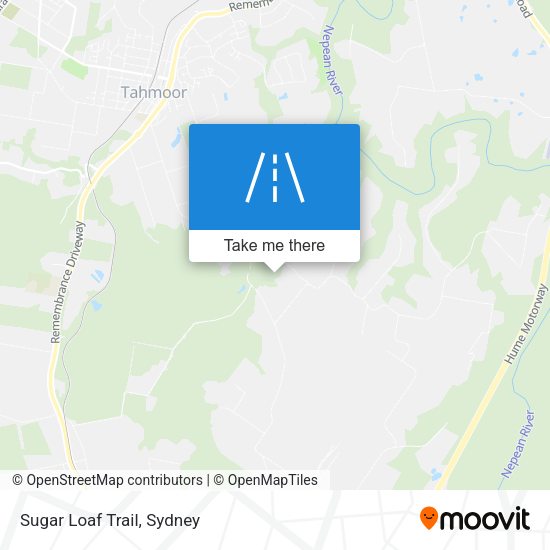 Sugar Loaf Trail map
