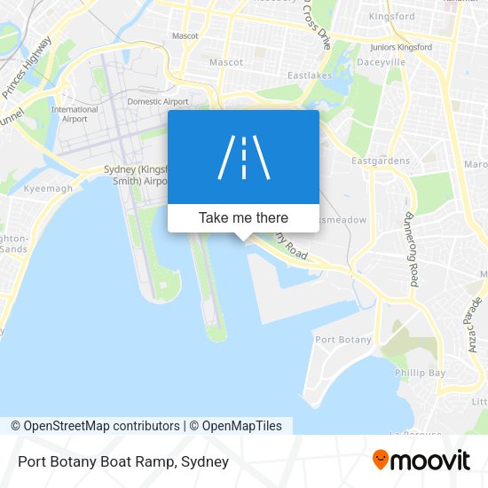 Port Botany Boat Ramp map