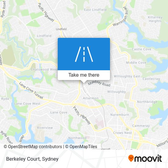 Berkeley Court map