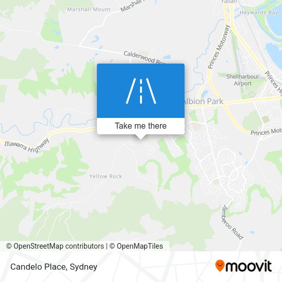 Candelo Place map