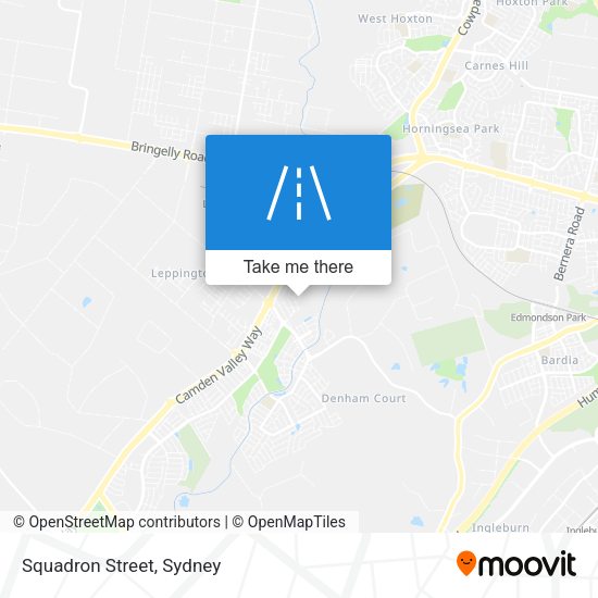 Squadron Street map