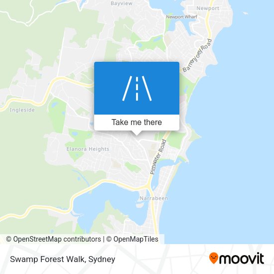 Swamp Forest Walk map