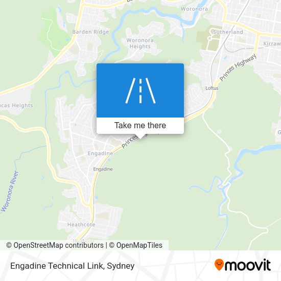 Engadine Technical Link map