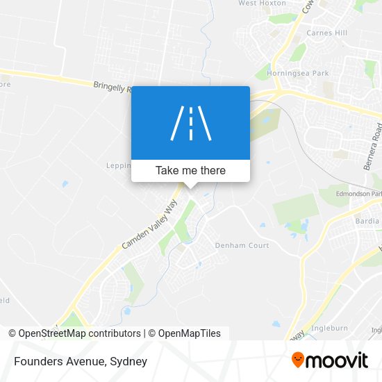 Founders Avenue map