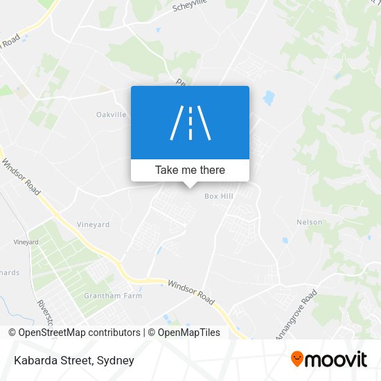 Kabarda Street map