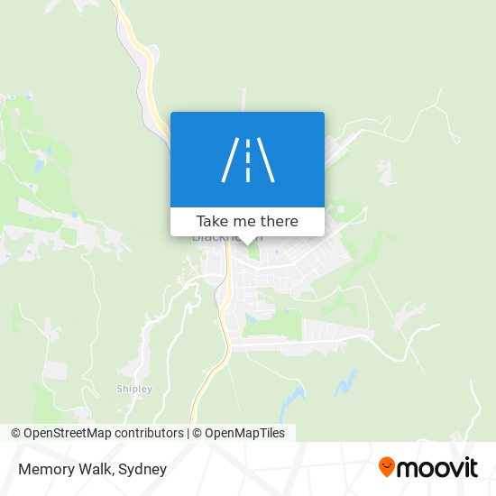 Memory Walk map