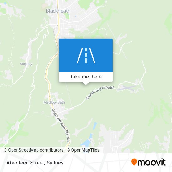 Aberdeen Street map